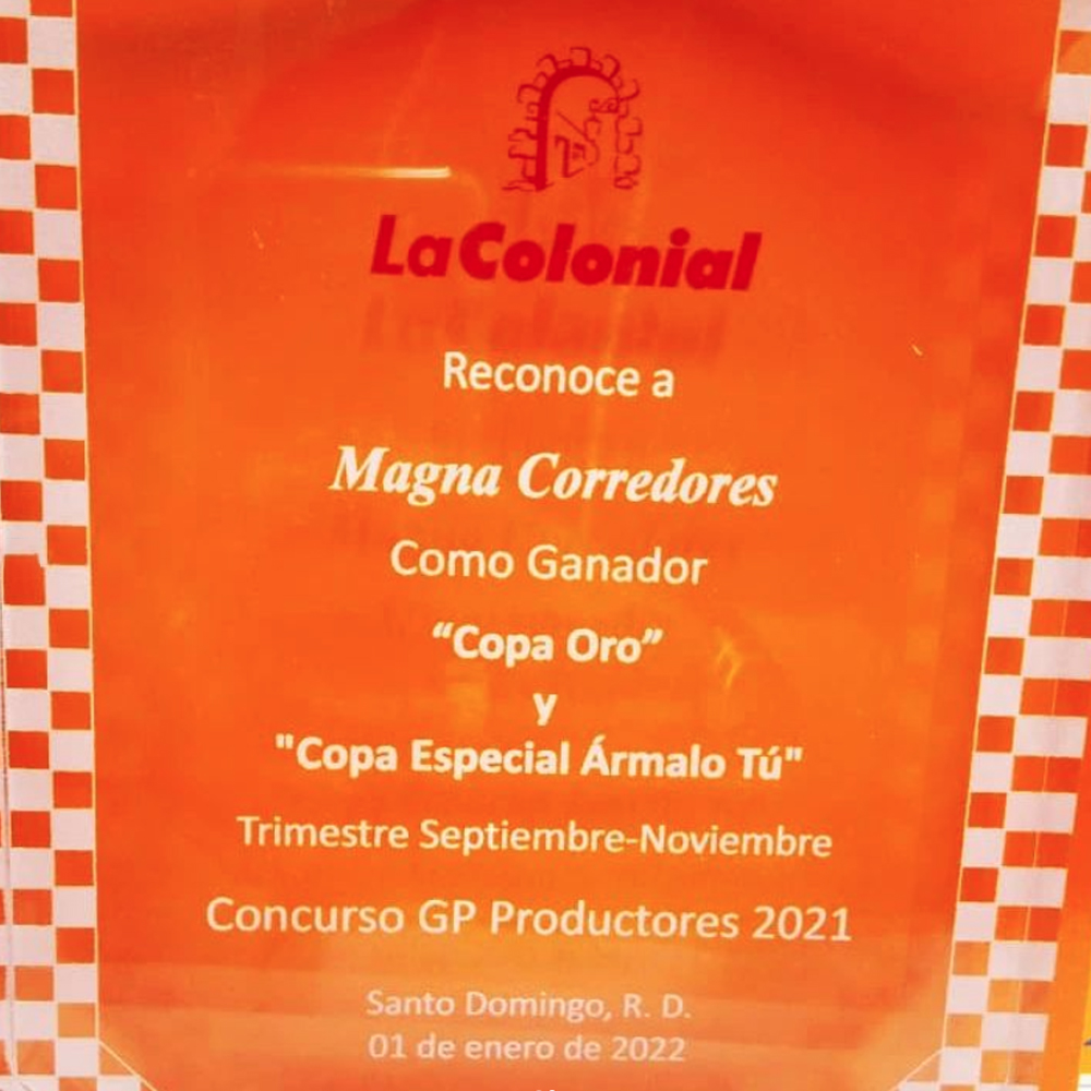 Copa Oro y Copa Especial Ármalo Tú magna corredores